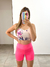 LEGGINS CORTA fucsia - IndiaraBikinis