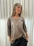 SWEATER ESCOTE V LUREX - Beatriz Novoa