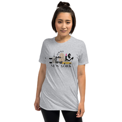 Camiseta unissex com mangas curtas - buy online
