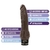 Imagen de Vibrador Realista - Dr. Skin Vibe 7 Chocolate