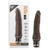 Vibrador Realista - Dr. Skin Vibe 7 Chocolate