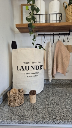 Cesto Canasto para Ropa Laundry - Lavadero - Mina Deco & Home