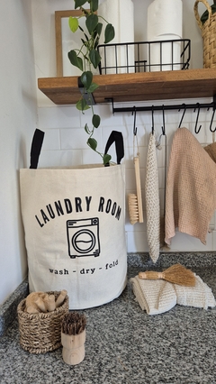 Cesto Canasto para Ropa Laundry Room - Lavadero - Mina Deco & Home