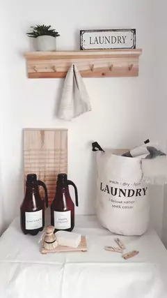 Cesto Canasto para Ropa Laundry - Lavadero - tienda online