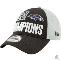 Boné Baltimore Ravens New Era NFL Division Champ 9FORTY Draft Store
