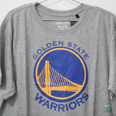Camisa NBA Golden State Warriors Mitchell & Ness Team - Cinza Draft Store