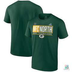 Camisa NFL Green Bay Packers Fanatics NFC North Division Champions Draft Store