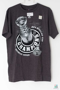 Camisa Majestic NHL Los Angeles Kings Stanley Cup Champions T-shirt - comprar online