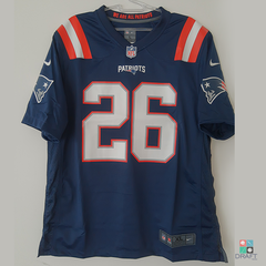 Camisa NFL New England Patriots Sony Michel Nike Game Jersey Draft Store