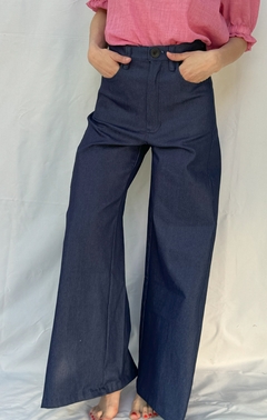 Pantalón Palazzo Esmeralda Azul - comprar online