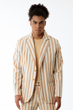 Vertical deals striped blazer