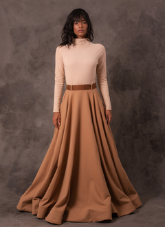 Organic cotton long skirt