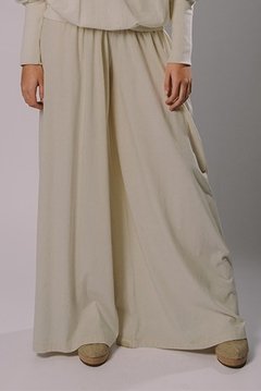 Maxi pantalona em malha - comprar online