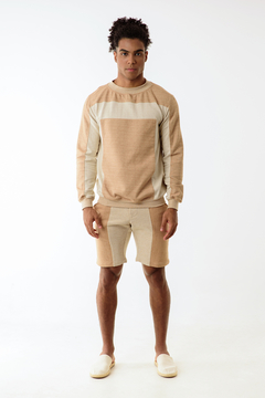 Bermuda two-color sweatshirt