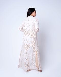 Labyrinth embroidery coat - NCC Ecobrands
