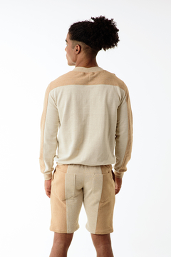 Bermuda two-color sweatshirt - buy online