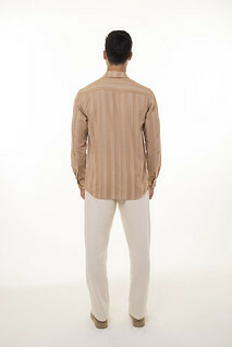 Classic Dress Shirt with Lace Inlay - NCC Ecobrands