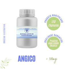 Angico! Pote com 120 Cápsulas de 300mg!