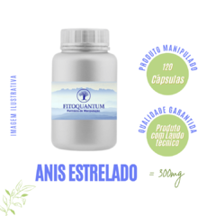 Anis Estrelado! Pote com 120 Cápsulas de 300mg!