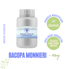 Bacopa Monnieri! Pote com 120 Cápsulas de 400mg!