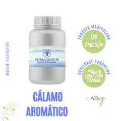 Cálamo Aromático! Pote com 120 Cápsulas de 400mg!