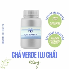 Chá Verde! Pote com 120 Cápsulas de 400mg!