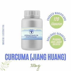 Cúrcuma (Açafrão) - 120 cápsulas de 300mg!