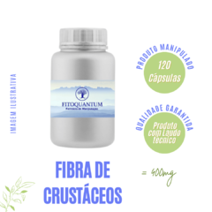 Fibra de Crustáceos (Quitosana)! Pote com 120 Cápsulas de 400mg!