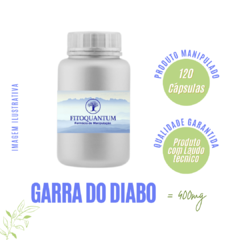 Garra do Diabo! Pote com 120 Cápsulas de 400mg!