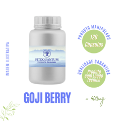 Goji Berry! Pote com 120 Cápsulas de 400mg!