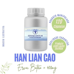 Eclipta - Erva Botão (Han Lian Cao)! Pote com 120 Cápsulas de 400mg!