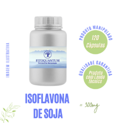 Isoflavona de Soja! Pote com 120 Cápsulas de 300mg!