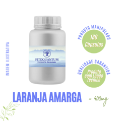 Laranja Amarga! Pote com 120 Cápsulas de 400mg!