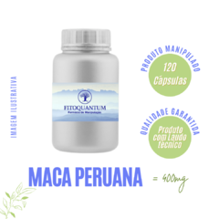 Maca Peruana! Pote com 120 Cápsulas de 400mg