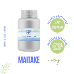 Maitake! Pote com 120 Cápsulas de 400mg