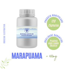 Marapuama! Pote com 120 Cápsulas de 400mg