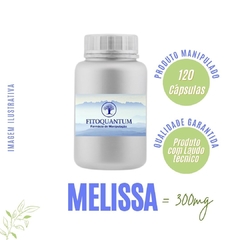 Melissa! Pote com 120 Cápsulas de 300mg!