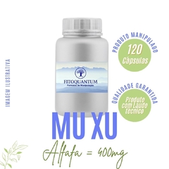 Alfafa (MU XU)! Pote com 120 Cápsulas de 400mg!