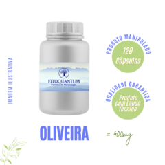 Oliveira! Pote com 120 Cápsulas de 400mg