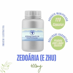 Zedoária (E Zhu)! Pote com 120 Cápsulas de 400mg!