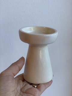 Candelabro cerámica