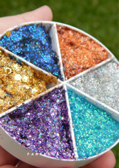 RUEDA GLITTER SOPHIA - PARTANNA MAKE UP en internet