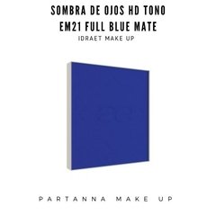 SOMBRA DE OJOS HD EM21 FULL blue MATTE - IDRAET PRO MAKE UP