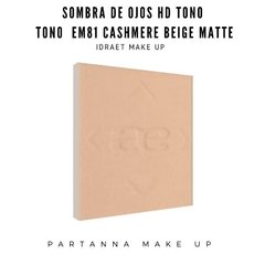 SOMBRA DE OJOS HD EM81 CASHMERE BEIGE MATTE - IDRAET PRO MAKE UP