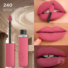 Labial líquido Matte Resist Tono 240 Road Tripping Loreal Paris - comprar online