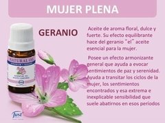 aceite esencial de geranio 10ml - swiss just en internet