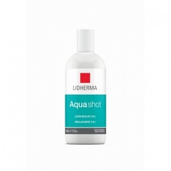 AQUA SHOT LOCION MICELAR 3 EN 1 X 490 ML LIDHERMA