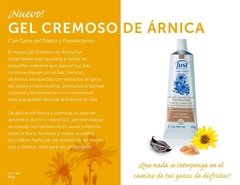 gel cremoso de arnica 60G