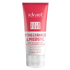 POMEGRANATE & PREBIOTIC CLEANSER & SCRUB - GEL DE DUCHA CORPORAL MICROEXFOLIANTE 190GR