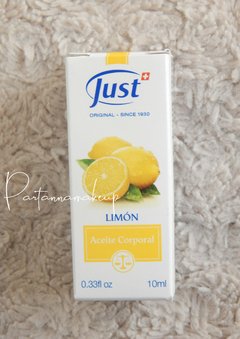 ACEITE ESENCIAL DE Limon 10 ML - SWISS JUST - Partanna Make up